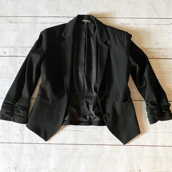 Express Jackets & Blazers - Express Black Blazer Size 2